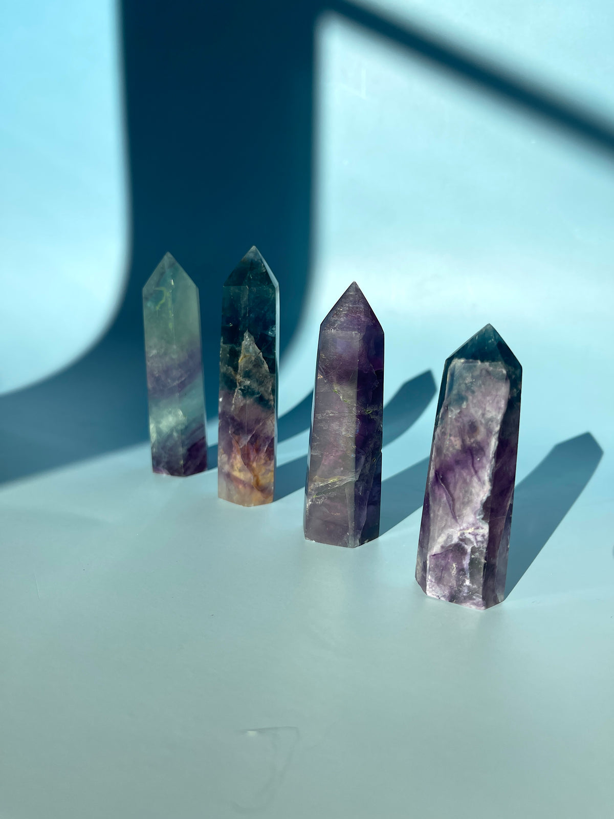 Rainbow Fluorite Tower