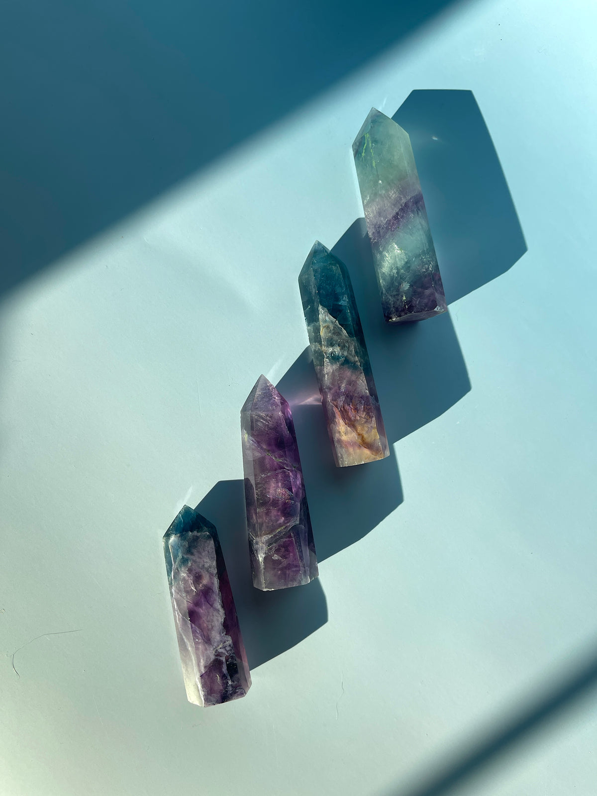 Rainbow Fluorite Tower