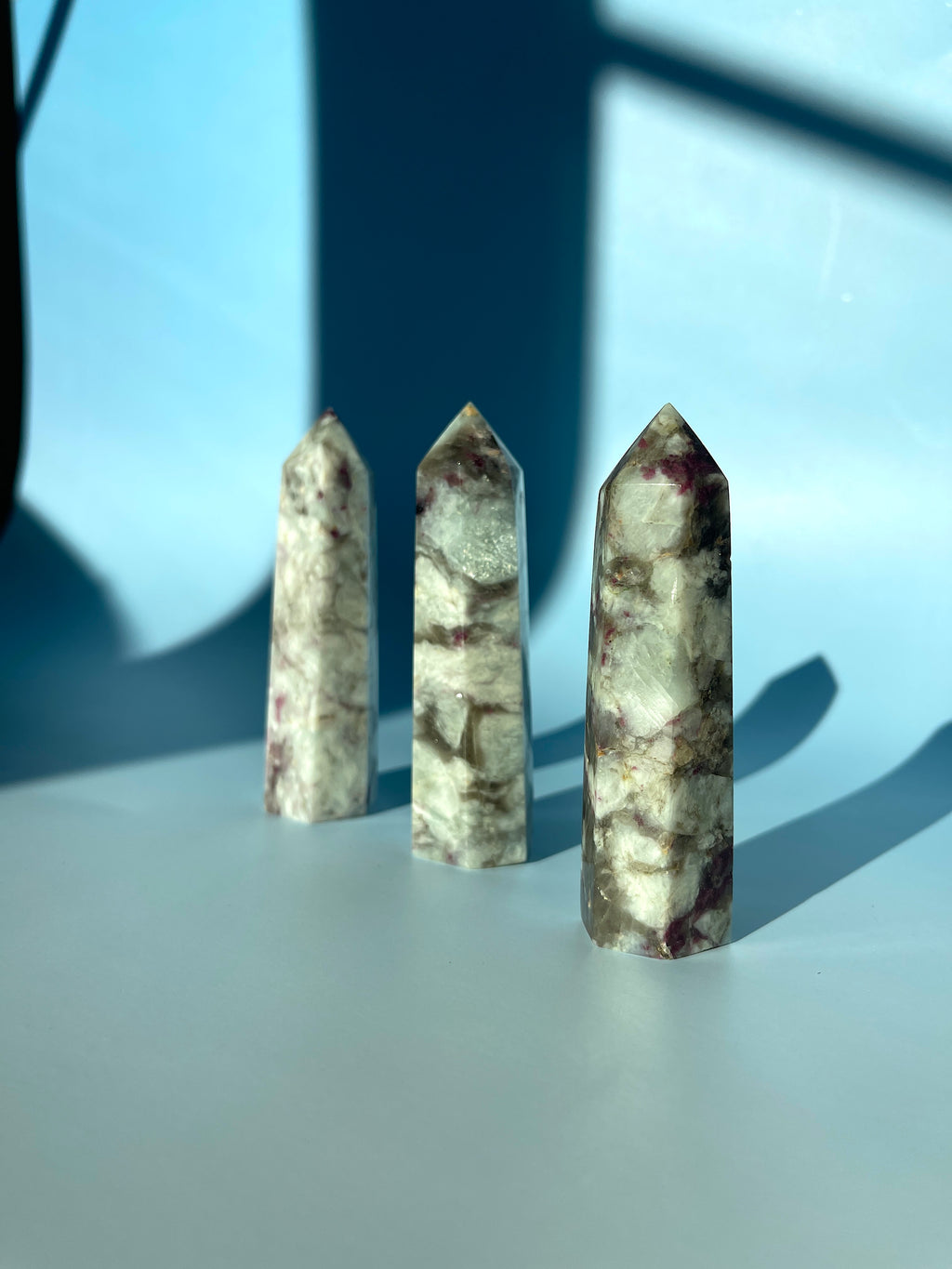 Pink Tourmaline in Matrix Tower