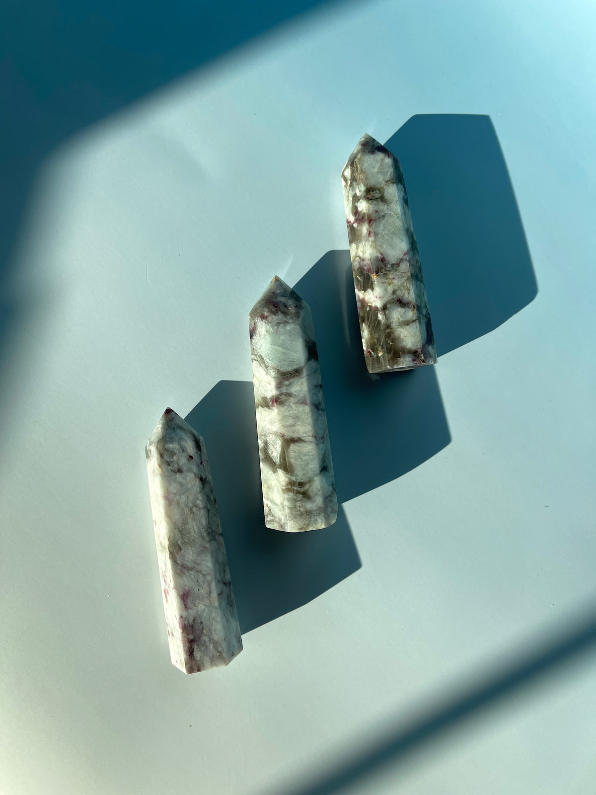 Pink Tourmaline in Matrix Tower
