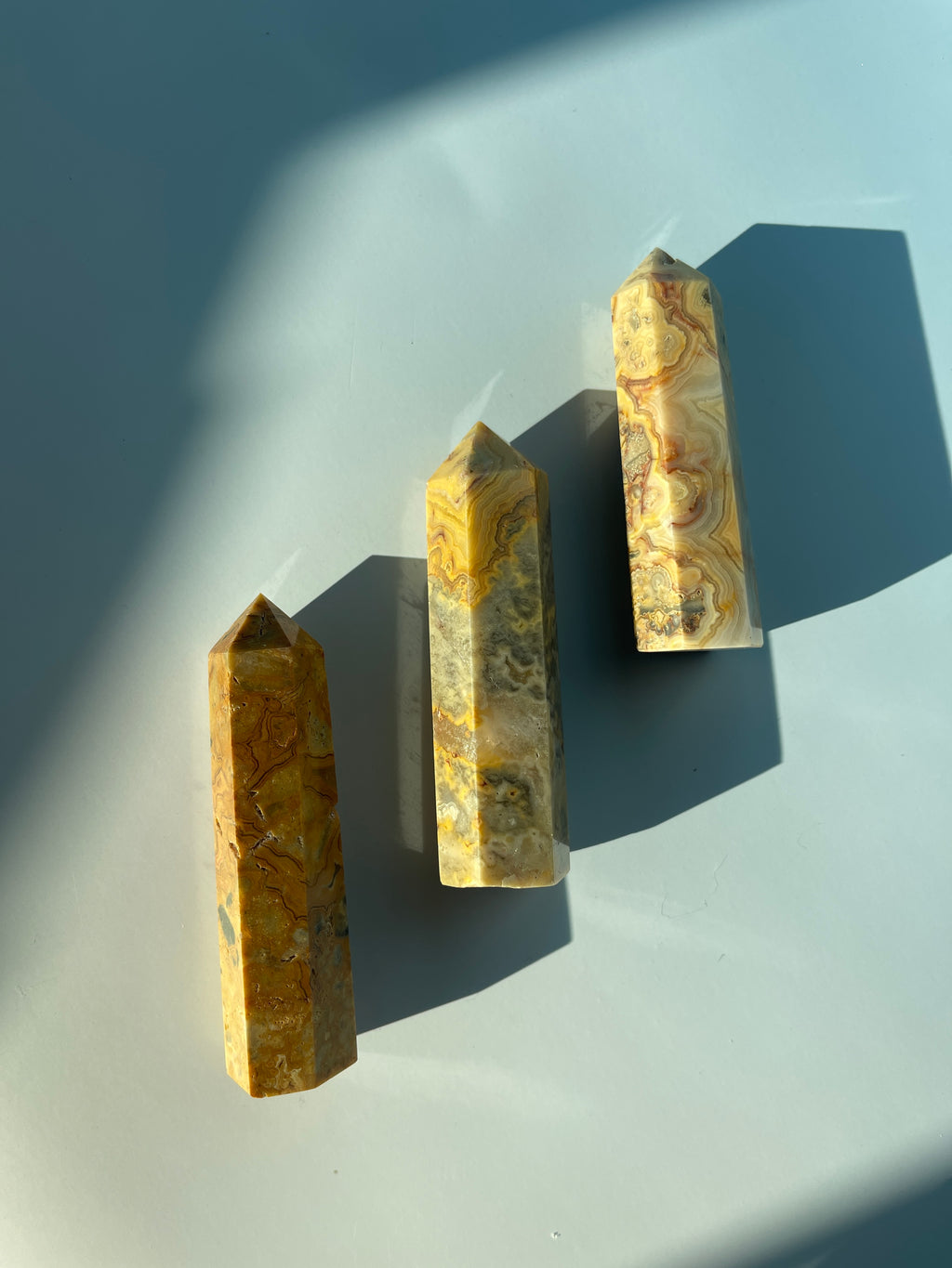 Crazy Lace Agate Tower