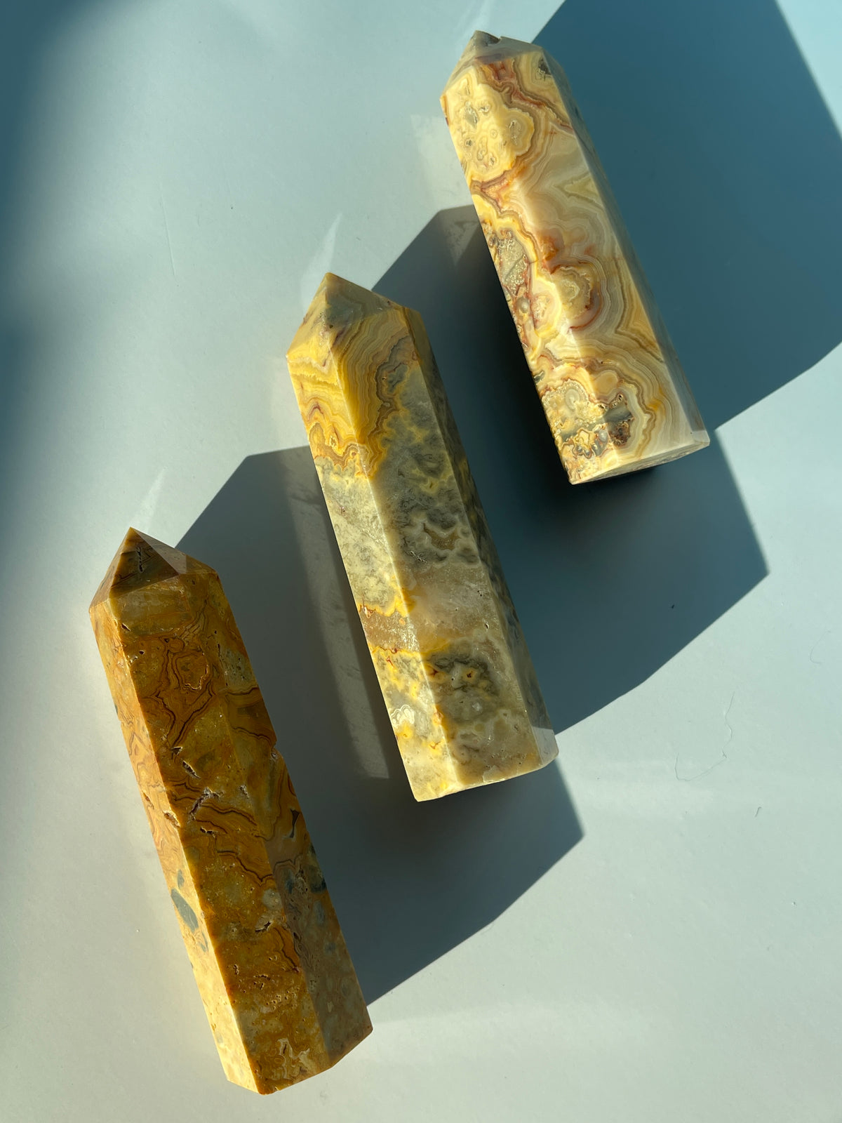 Crazy Lace Agate Tower