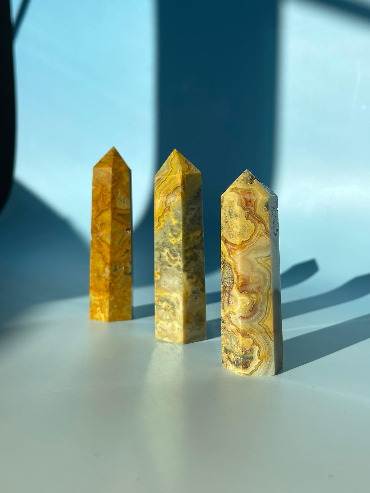 Crazy Lace Agate Tower