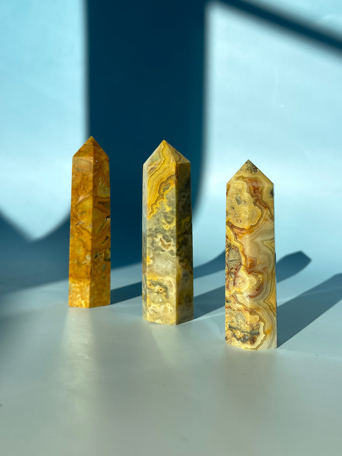 Crazy Lace Agate Tower