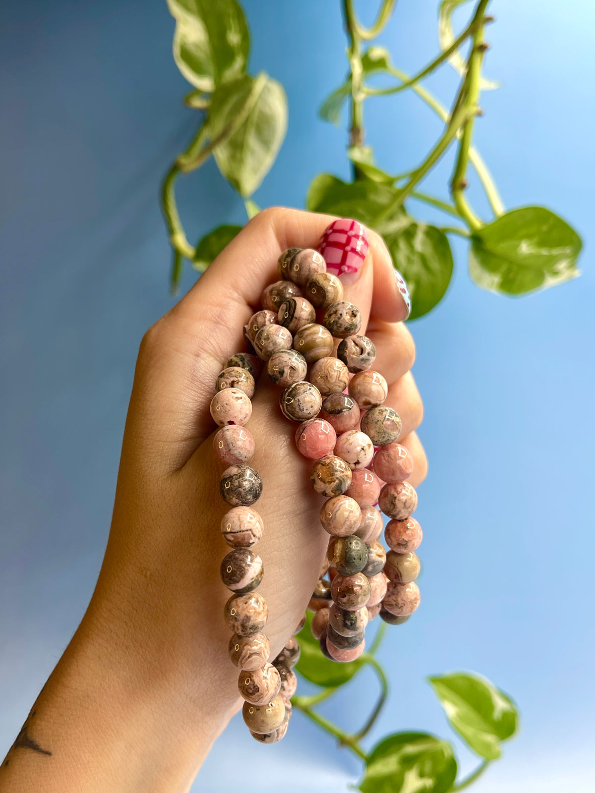 Rhodochrosite Bracelet