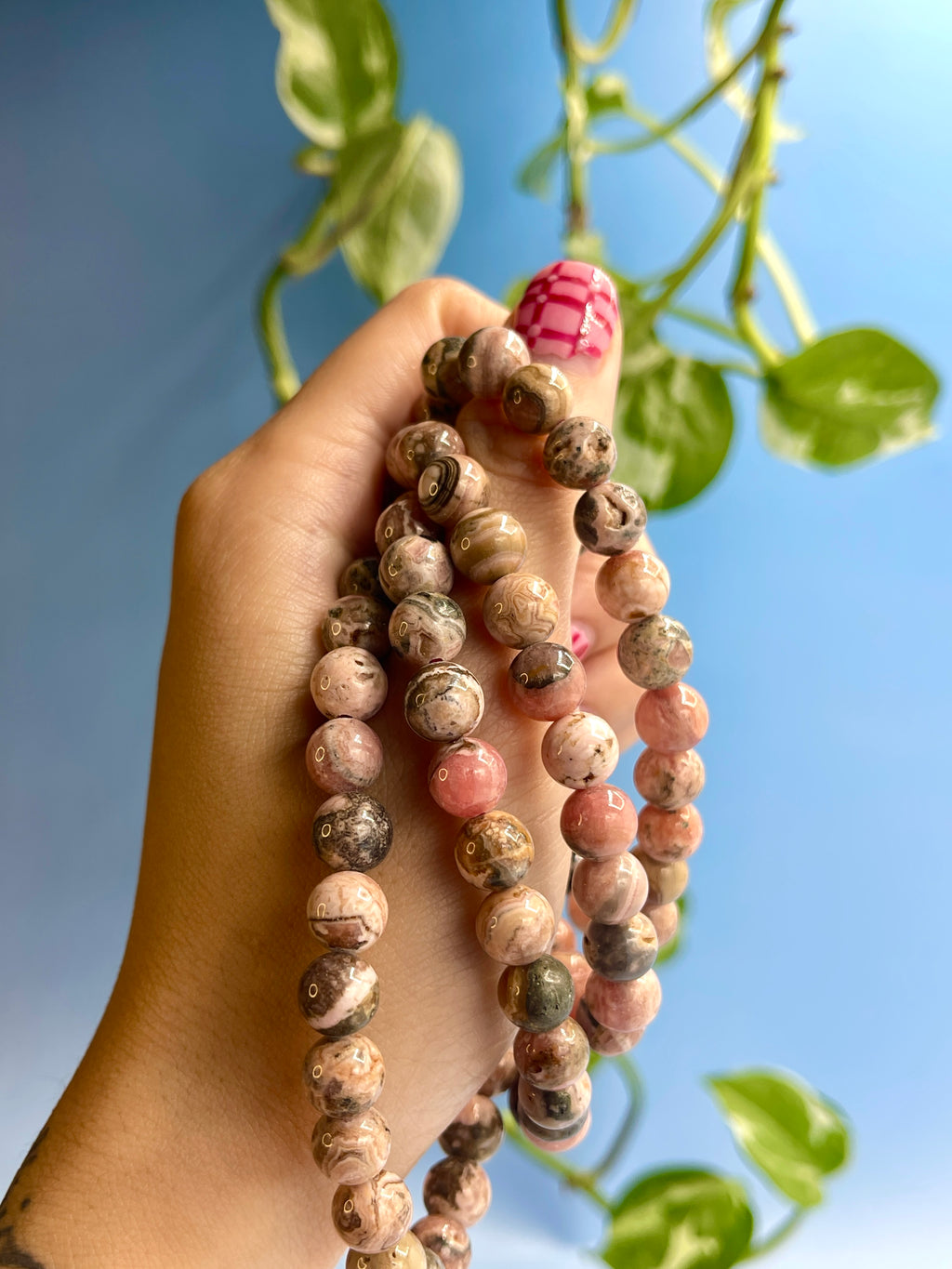Rhodochrosite Bracelet