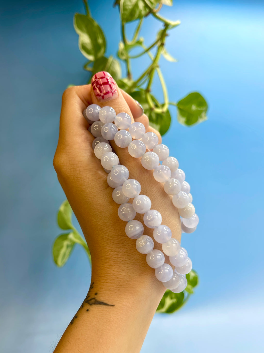 Blue Lace Agate Bracelet