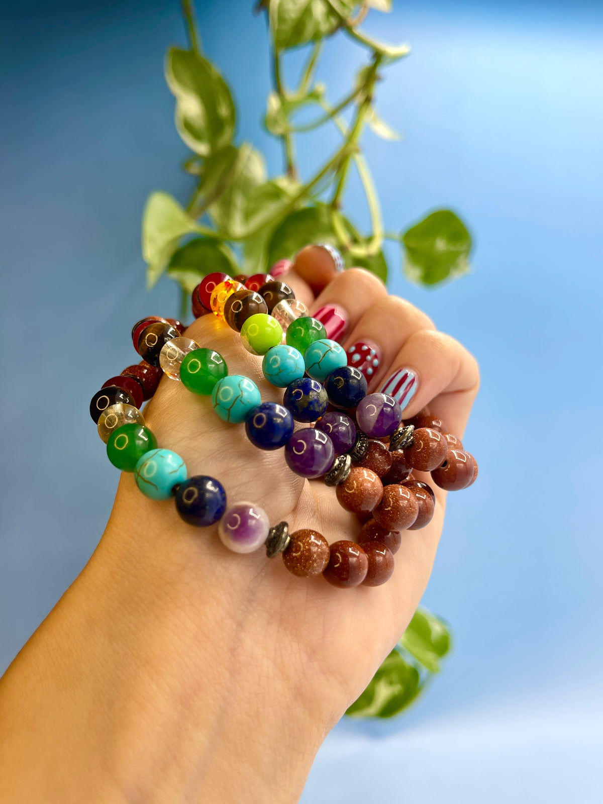 Goldstone Chakra Bracelet