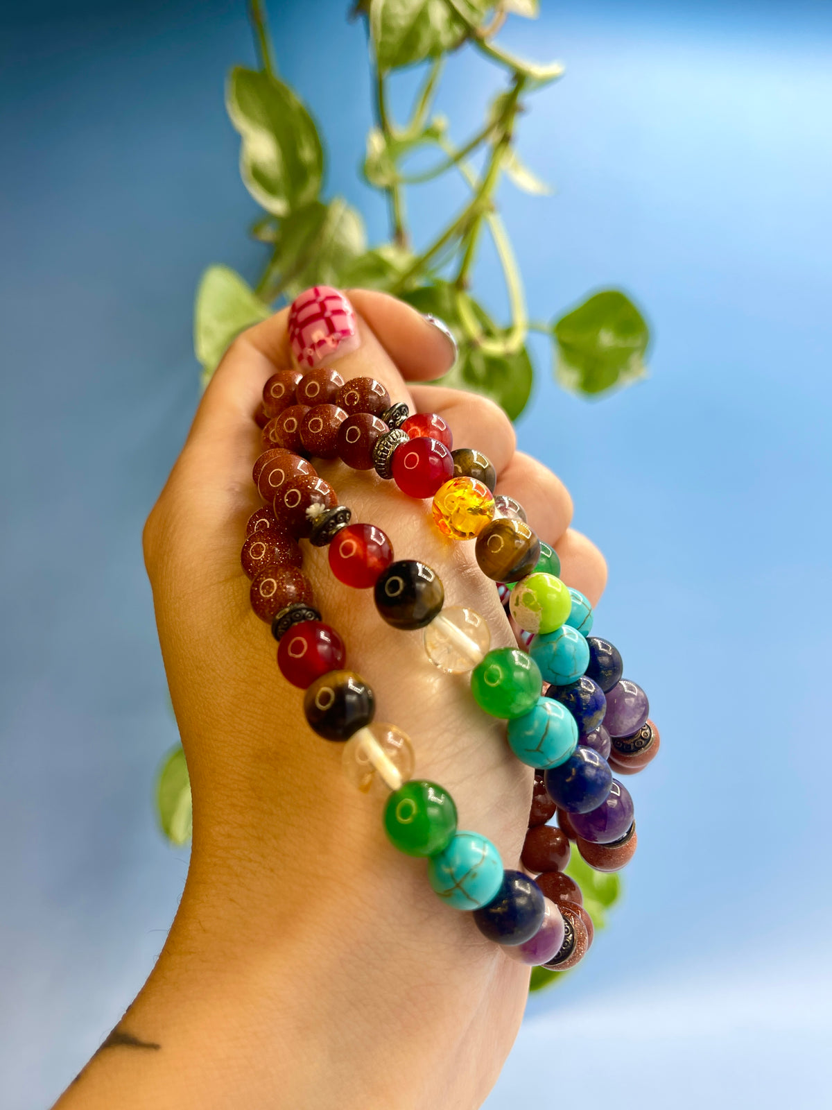 Goldstone Chakra Bracelet