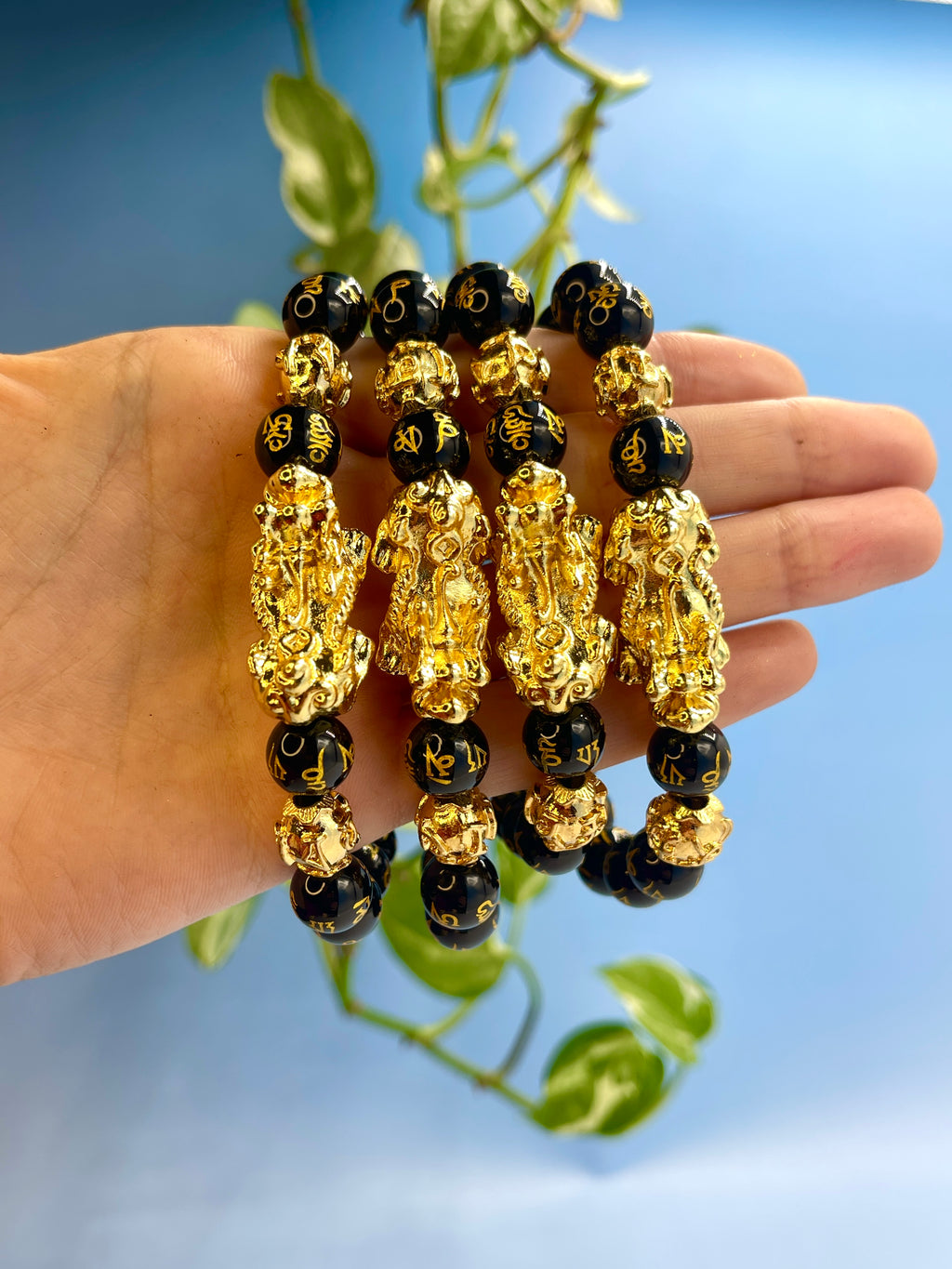 Black Obsidian Pi Yao Bracelet