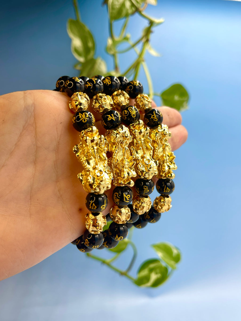 Black Obsidian Pi Yao Bracelet