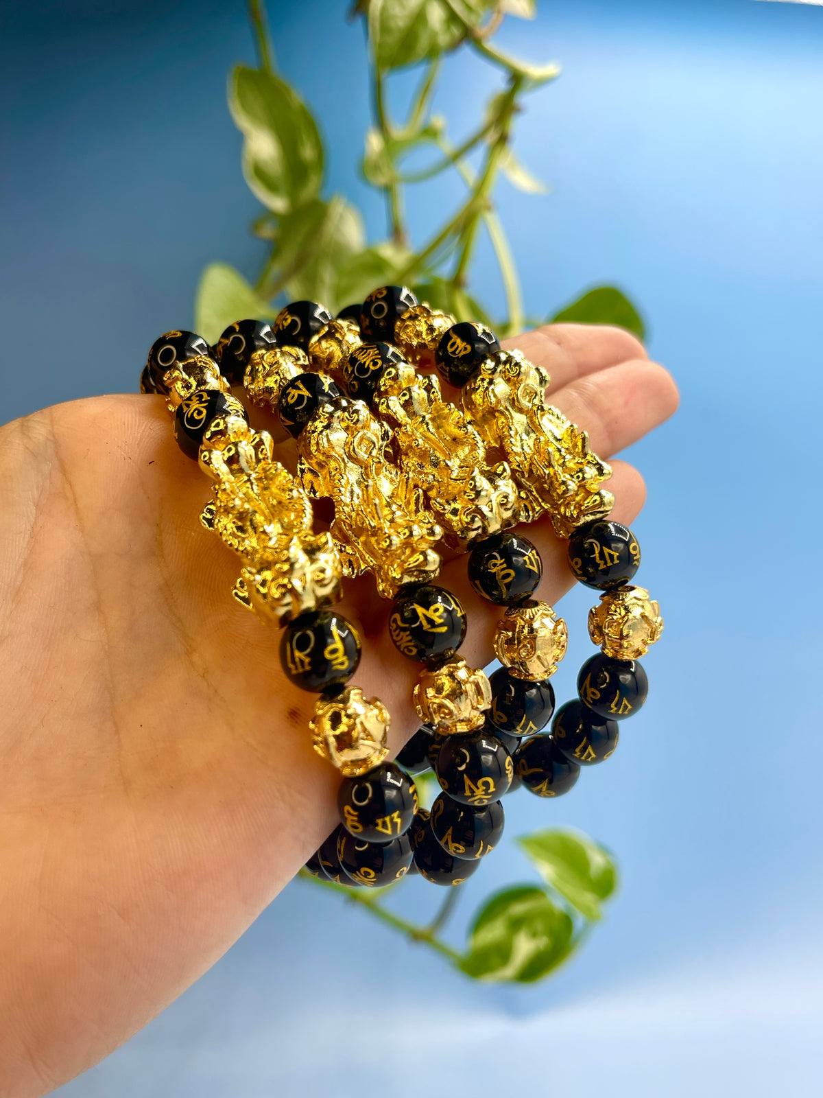 Black Obsidian Pi Yao Bracelet