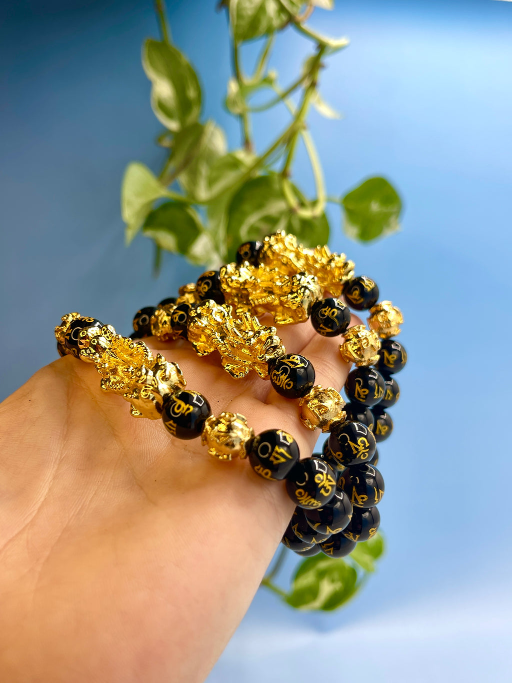 Black Obsidian Pi Yao Bracelet