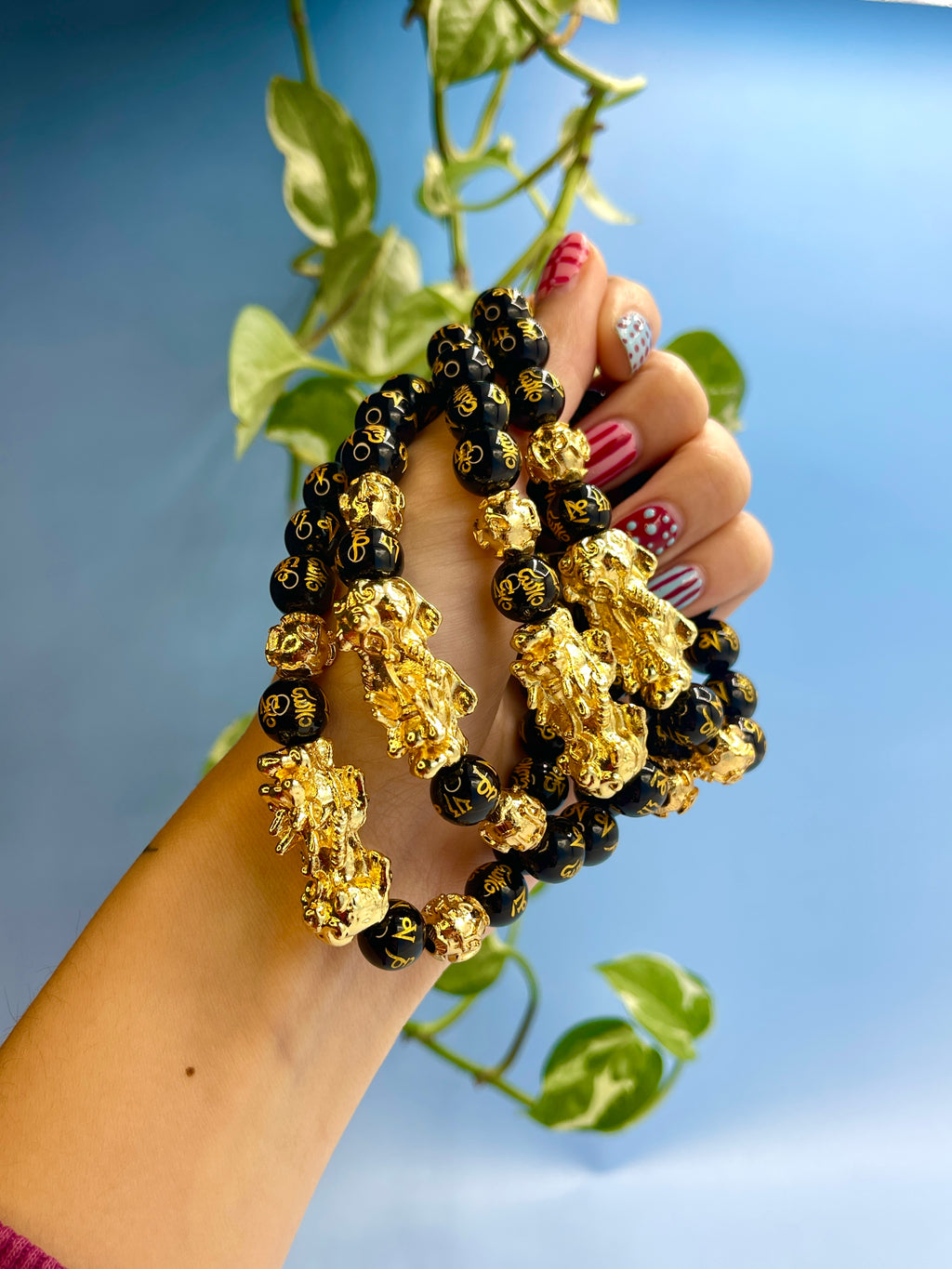 Black Obsidian Pi Yao Bracelet