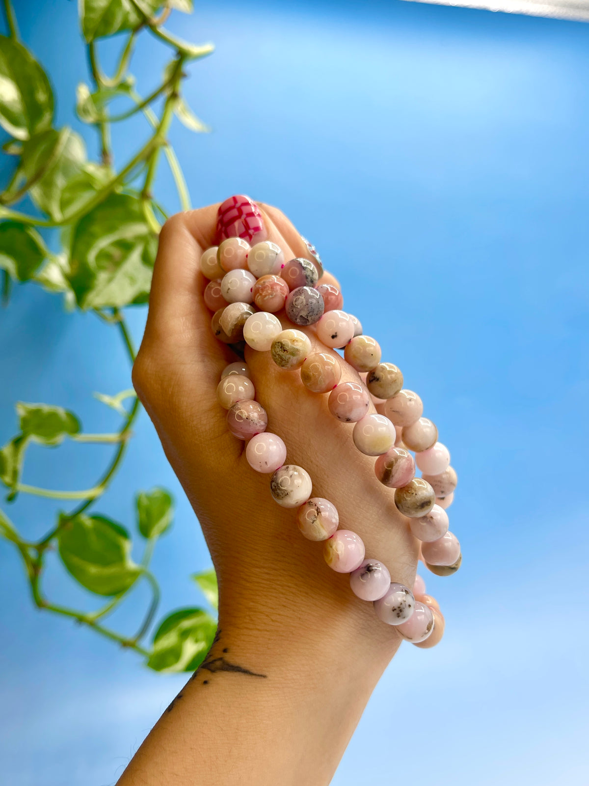 Pink Opal Bracelet