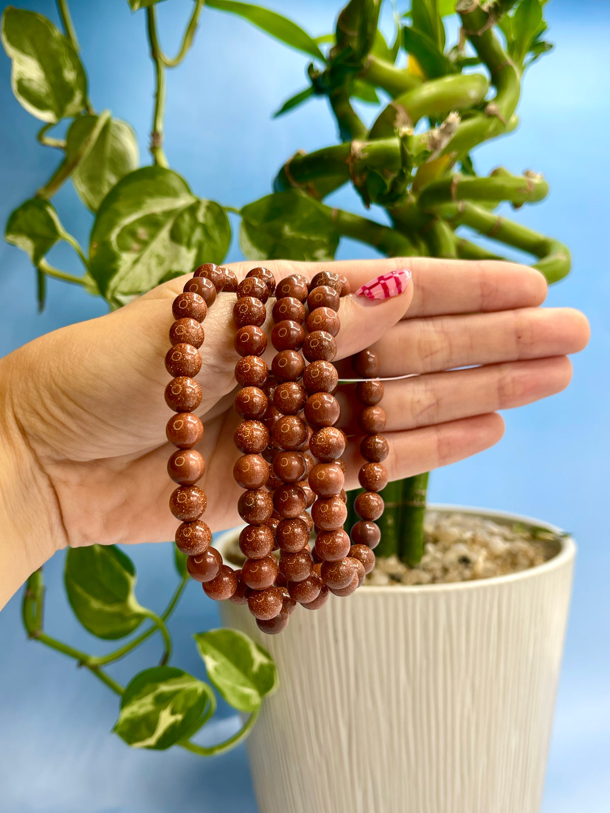 Goldstone Bracelet