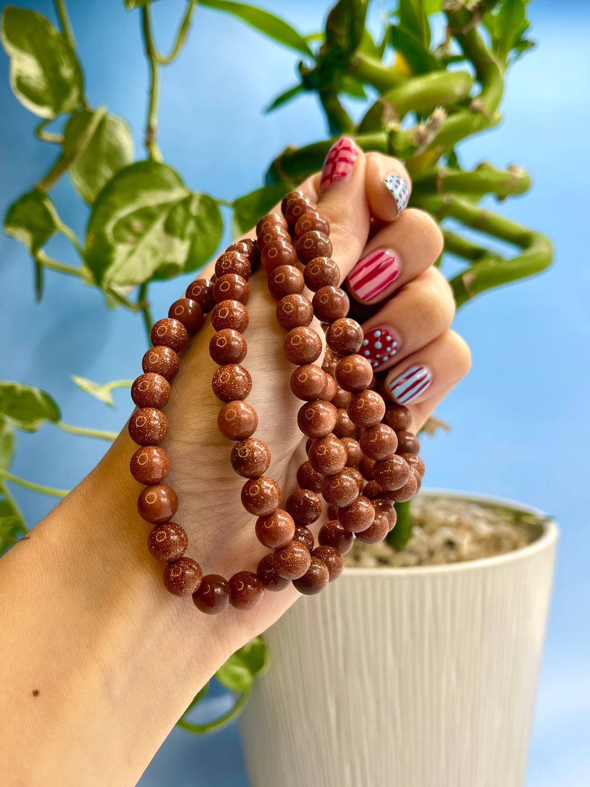 Goldstone Bracelet