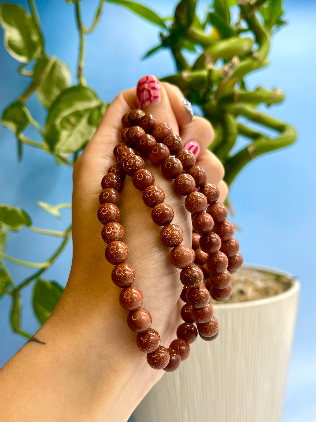 Goldstone Bracelet