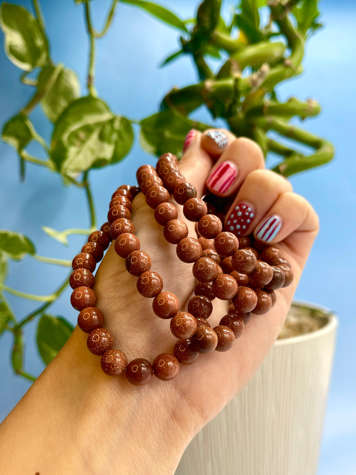 Goldstone Bracelet