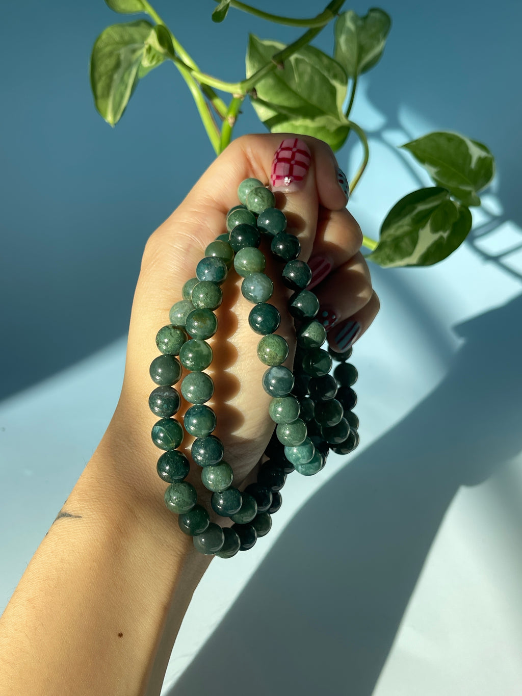 Moss Agate Bracelet
