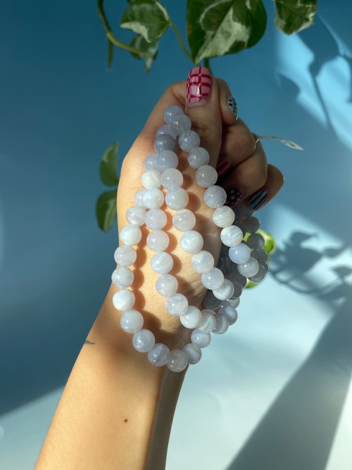 Blue Lace Agate Bracelet