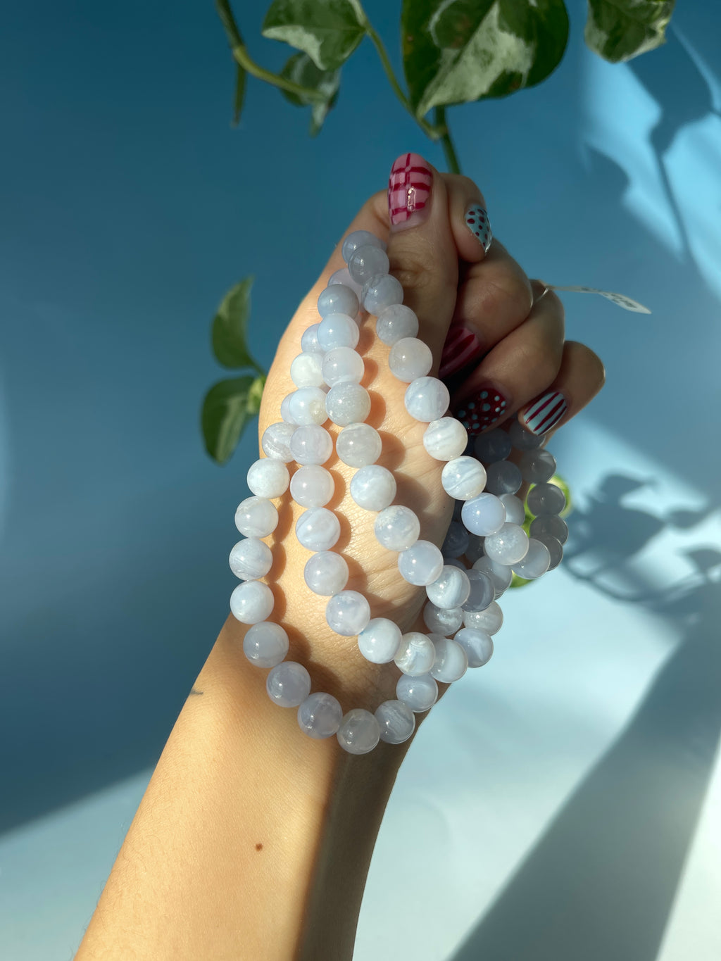 Blue Lace Agate Bracelet
