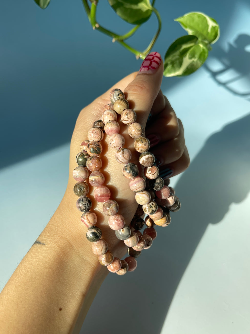 Rhodochrosite Bracelet