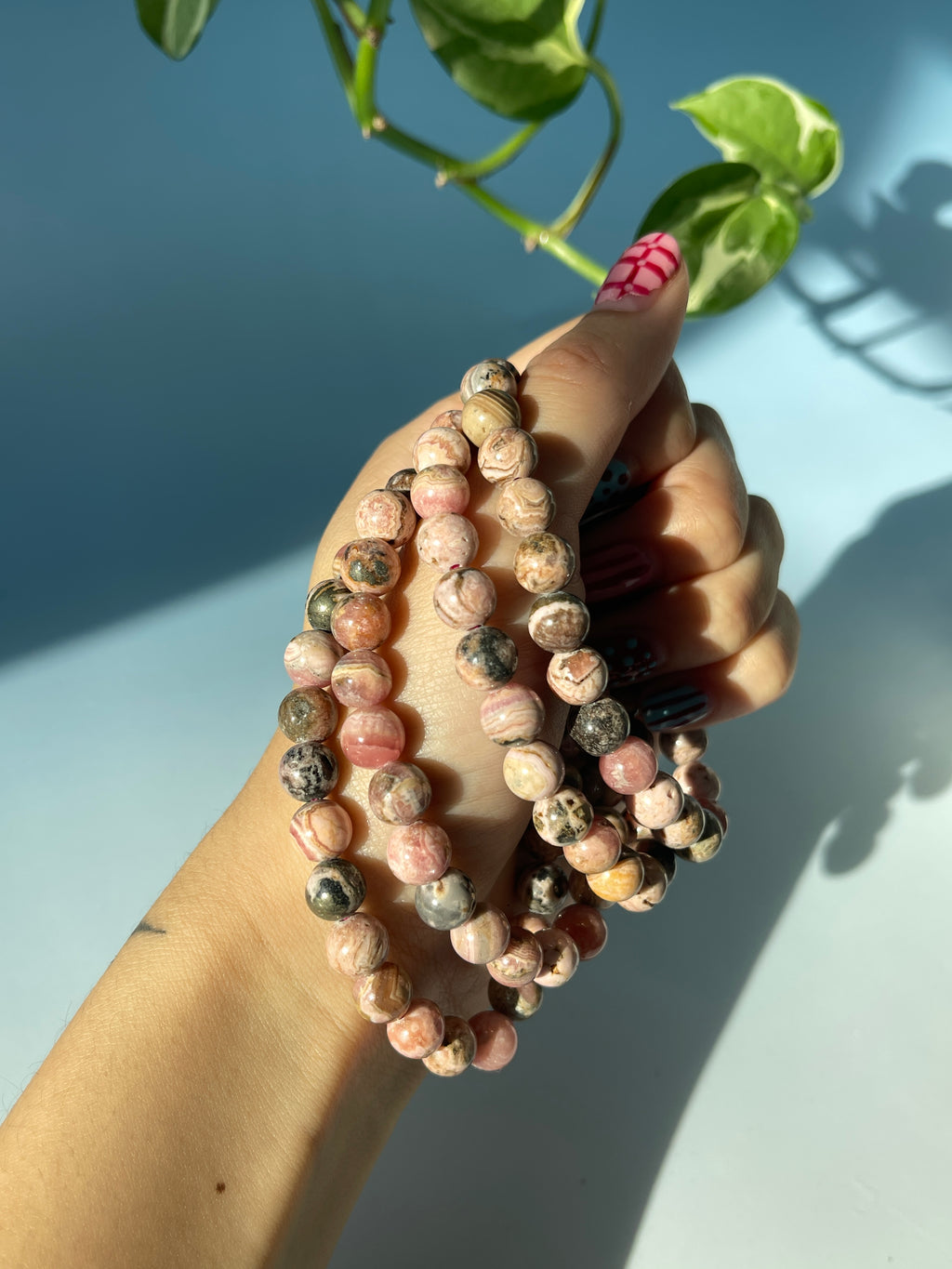 Rhodochrosite Bracelet