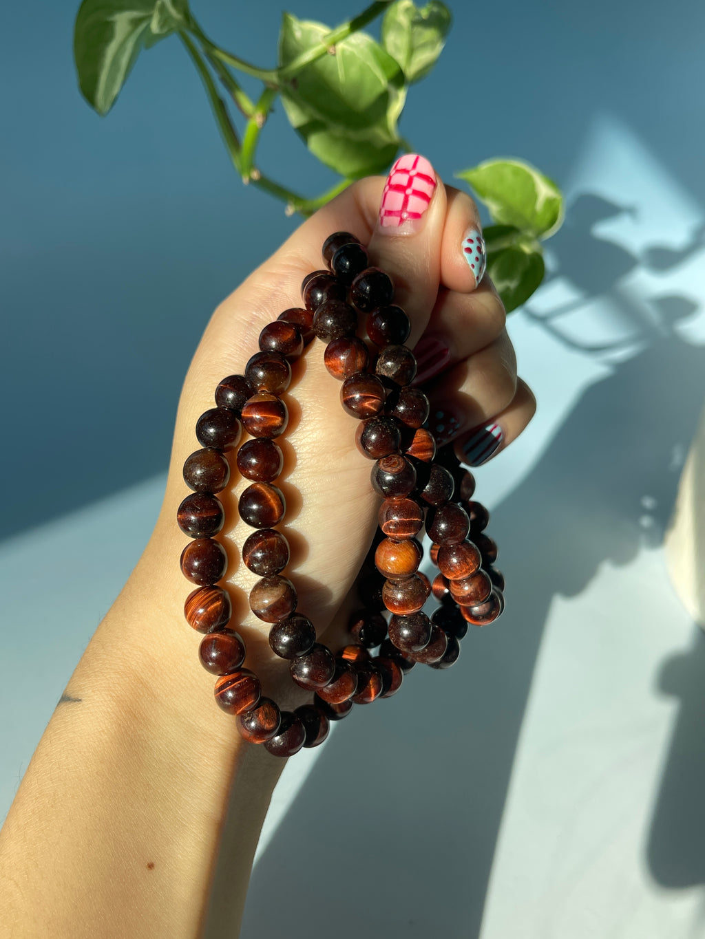 Red Tiger Eye Bracelet