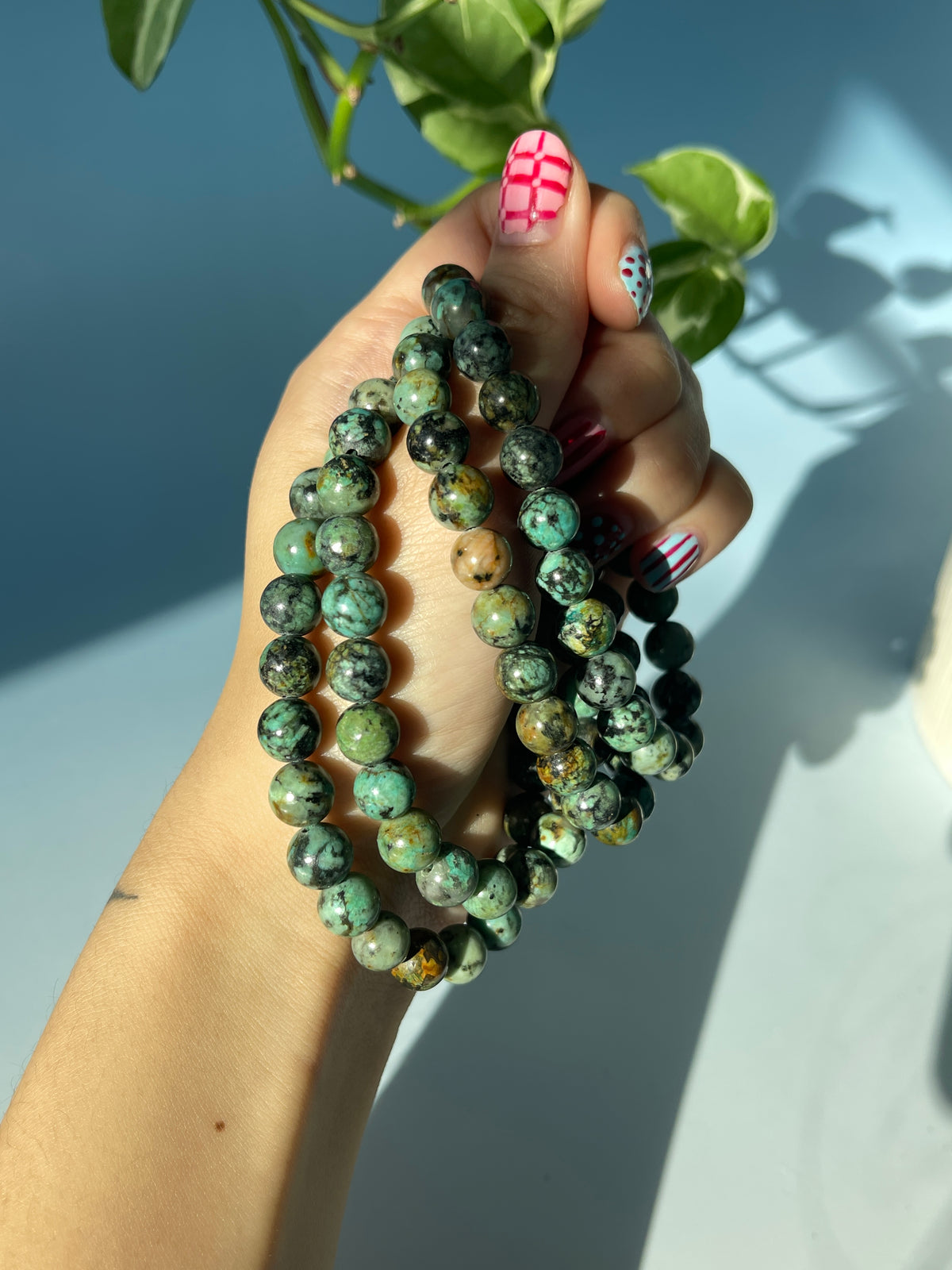 African Turquoise Bracelet