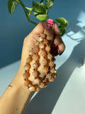Sunstone & Gold Plated Bead Bracelet