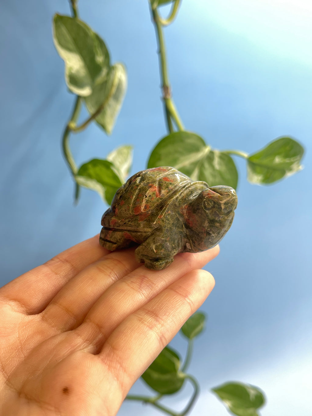 Carved Crystal Turtle
