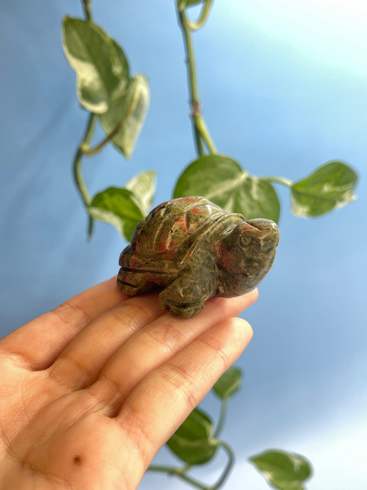 Carved Crystal Turtle