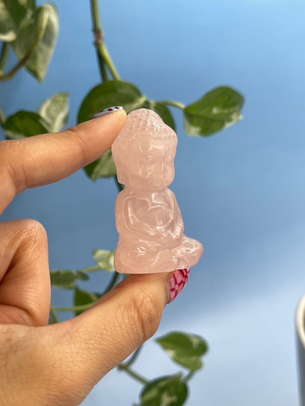 Carved Buddha Crystals