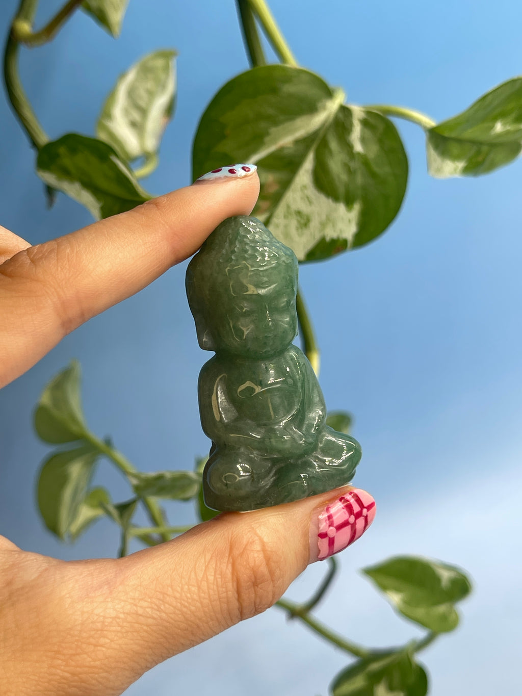 Carved Buddha Crystals
