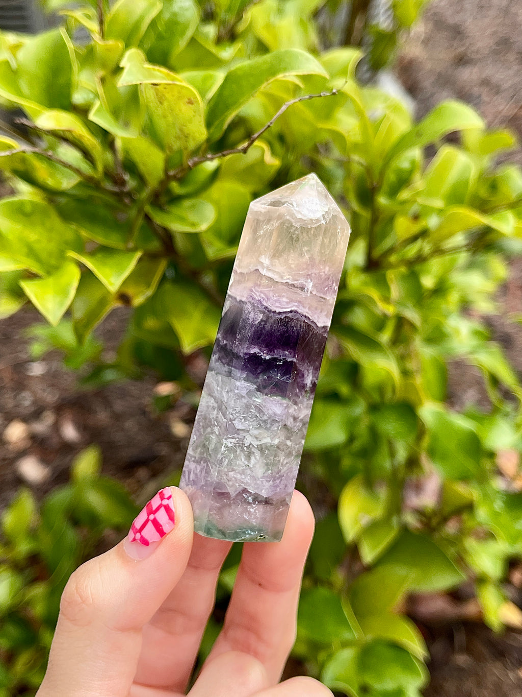 Rainbow Fluorite Tower