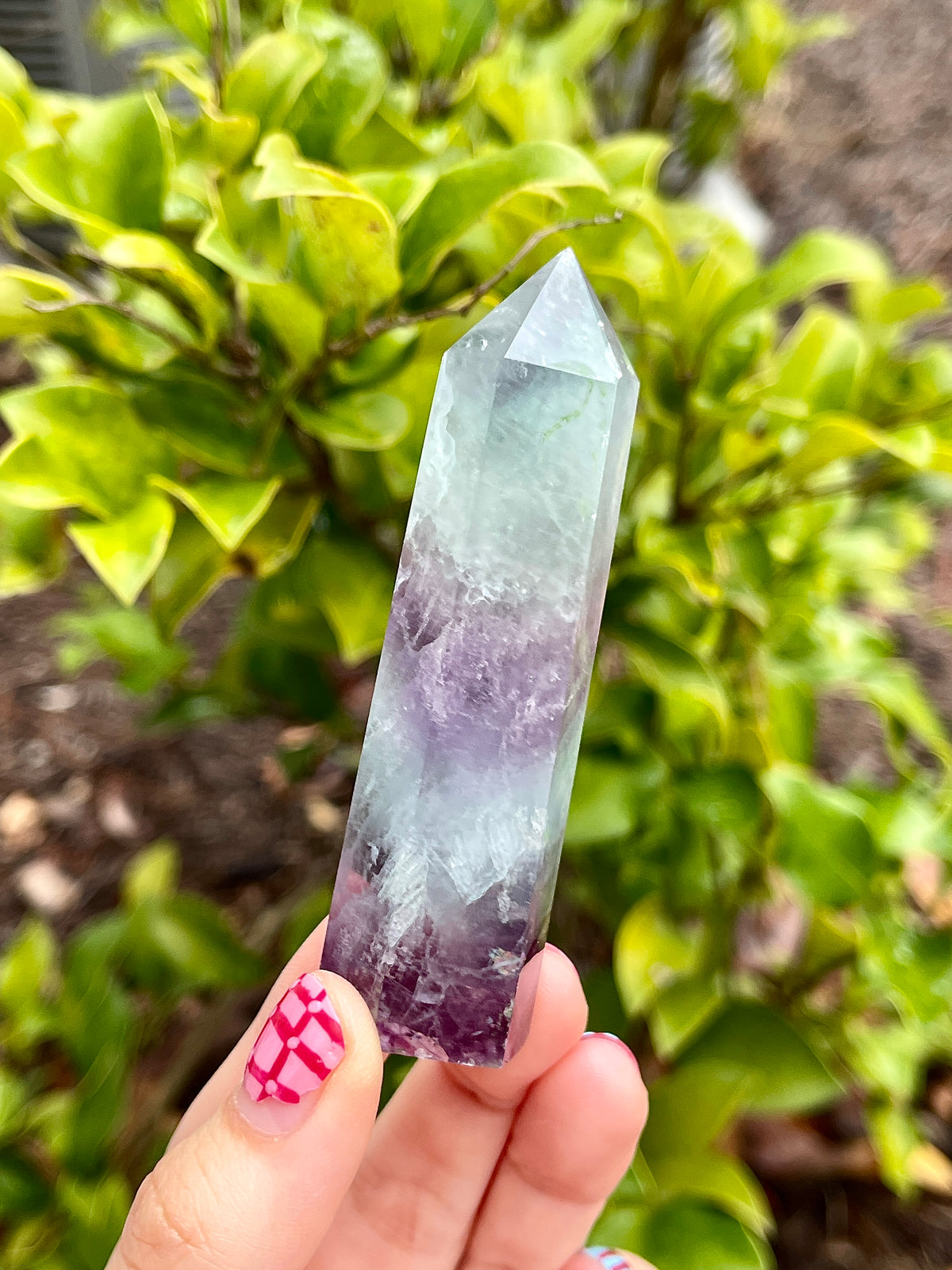 Rainbow Fluorite Tower