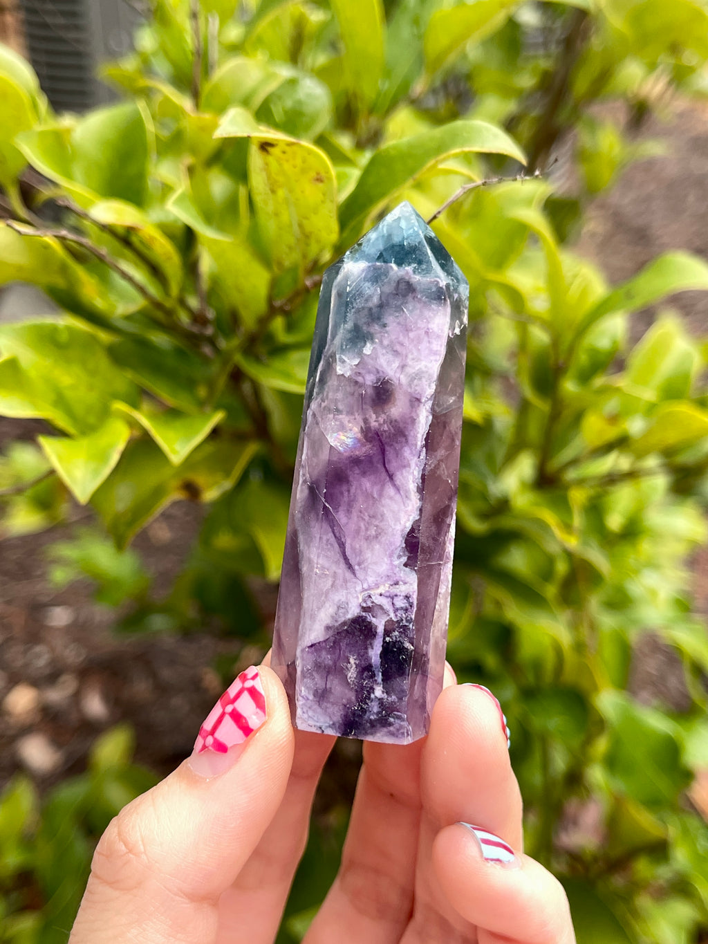 Rainbow Fluorite Tower