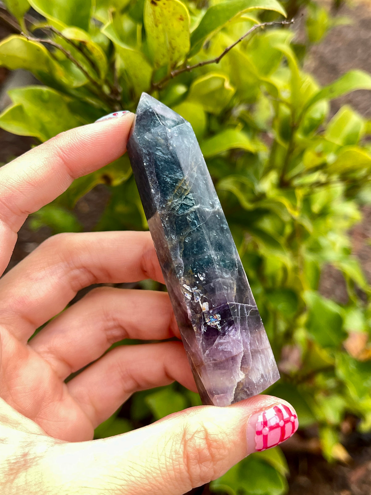 Rainbow Fluorite Tower