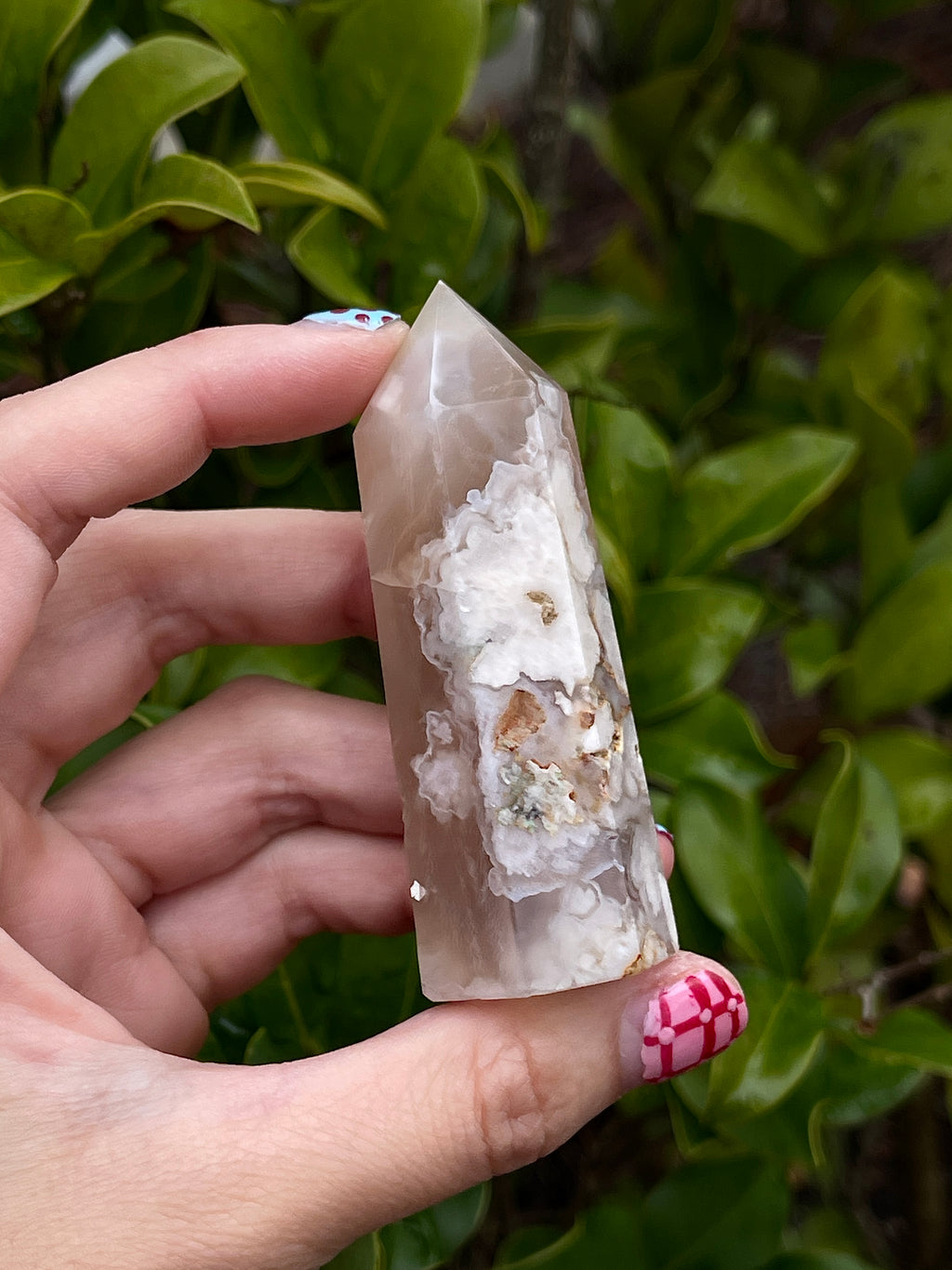 Flower Blossom Agate Tower