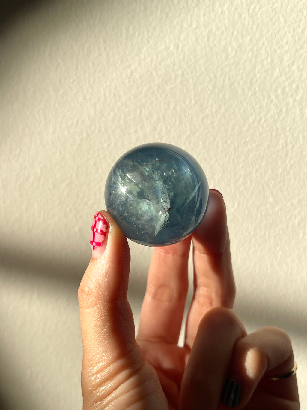 Rainbow Fluorite Sphere
