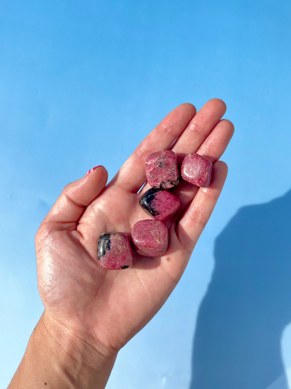 Rhodonite Tumbles