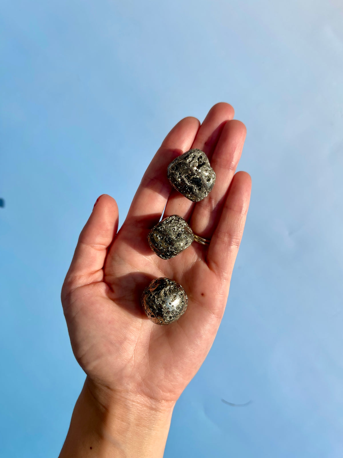 High Quality Pyrite Tumbles