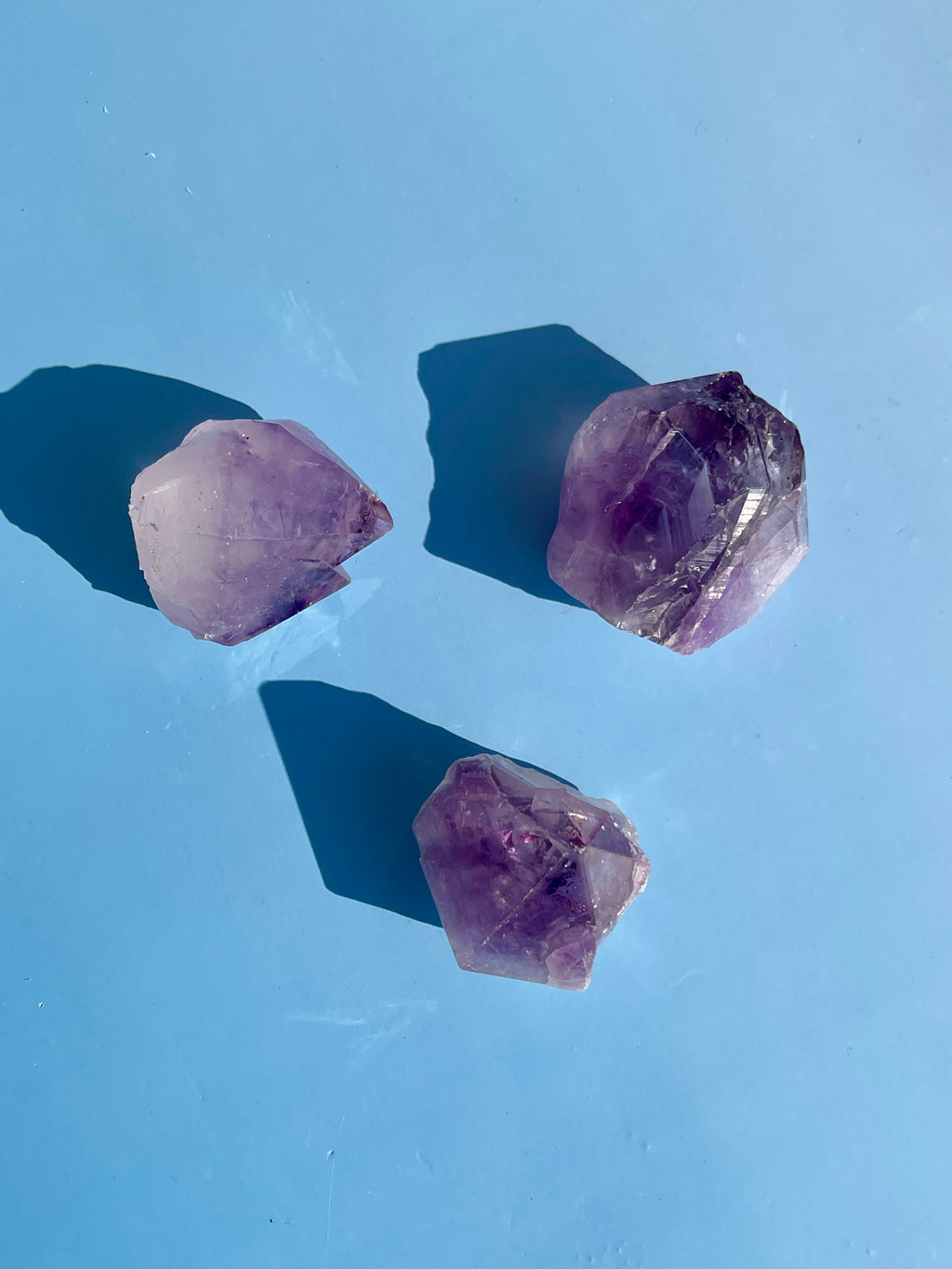 Amethyst Rough Points