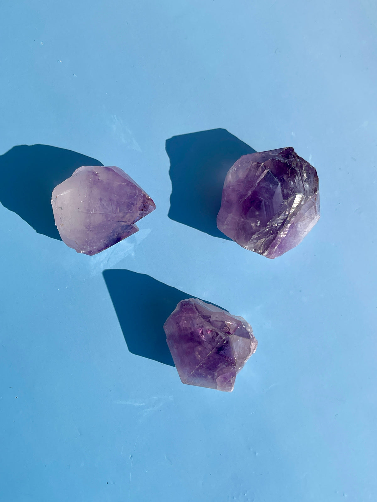 Amethyst Rough Points