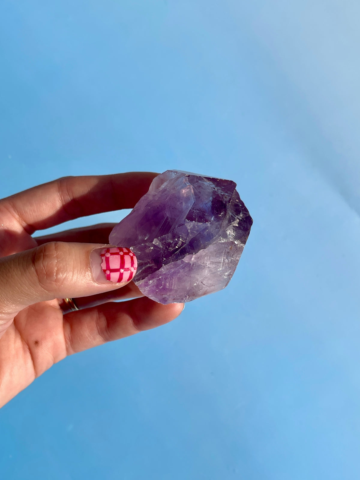 Amethyst Rough Points