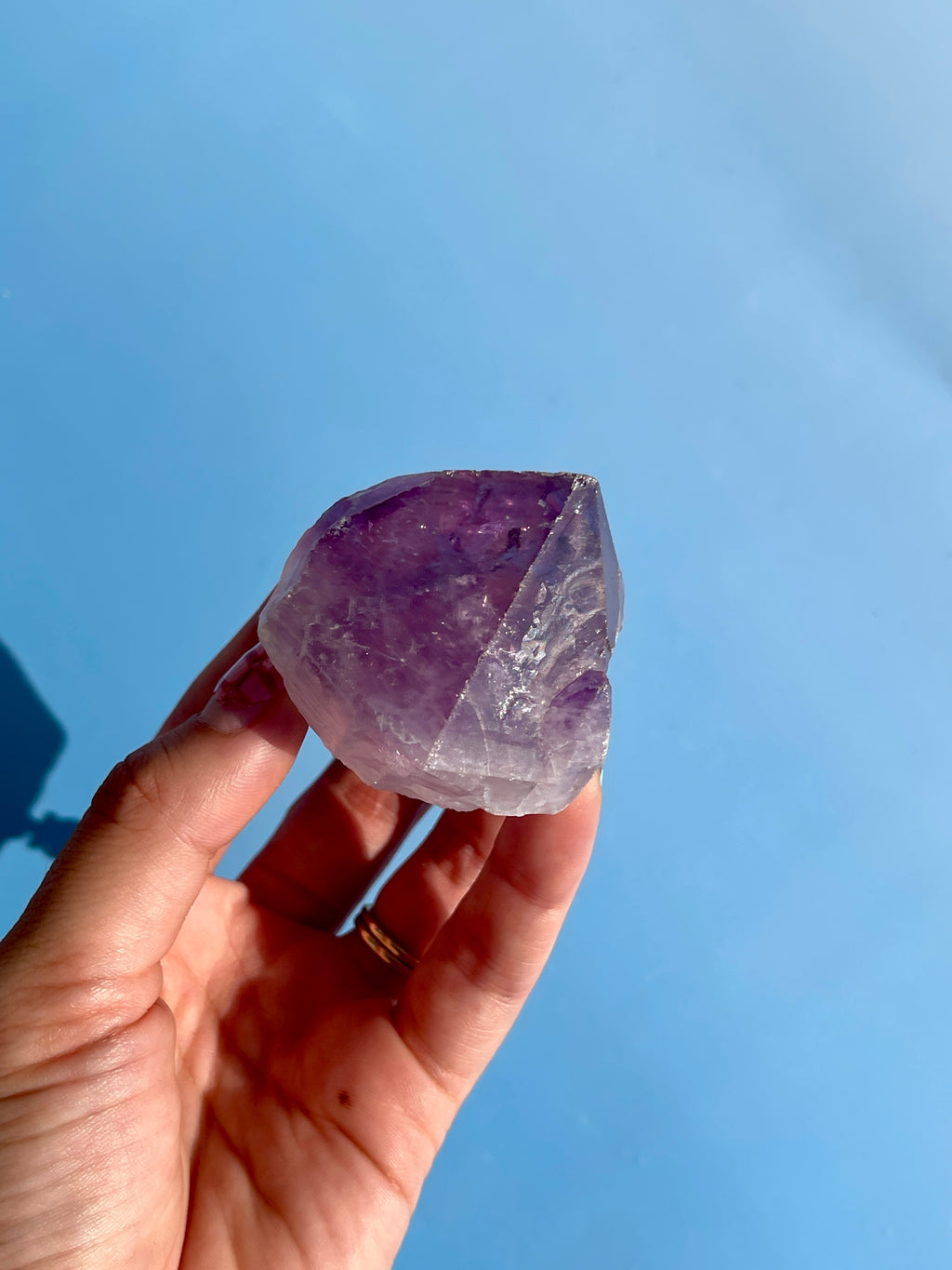 Amethyst Rough Points