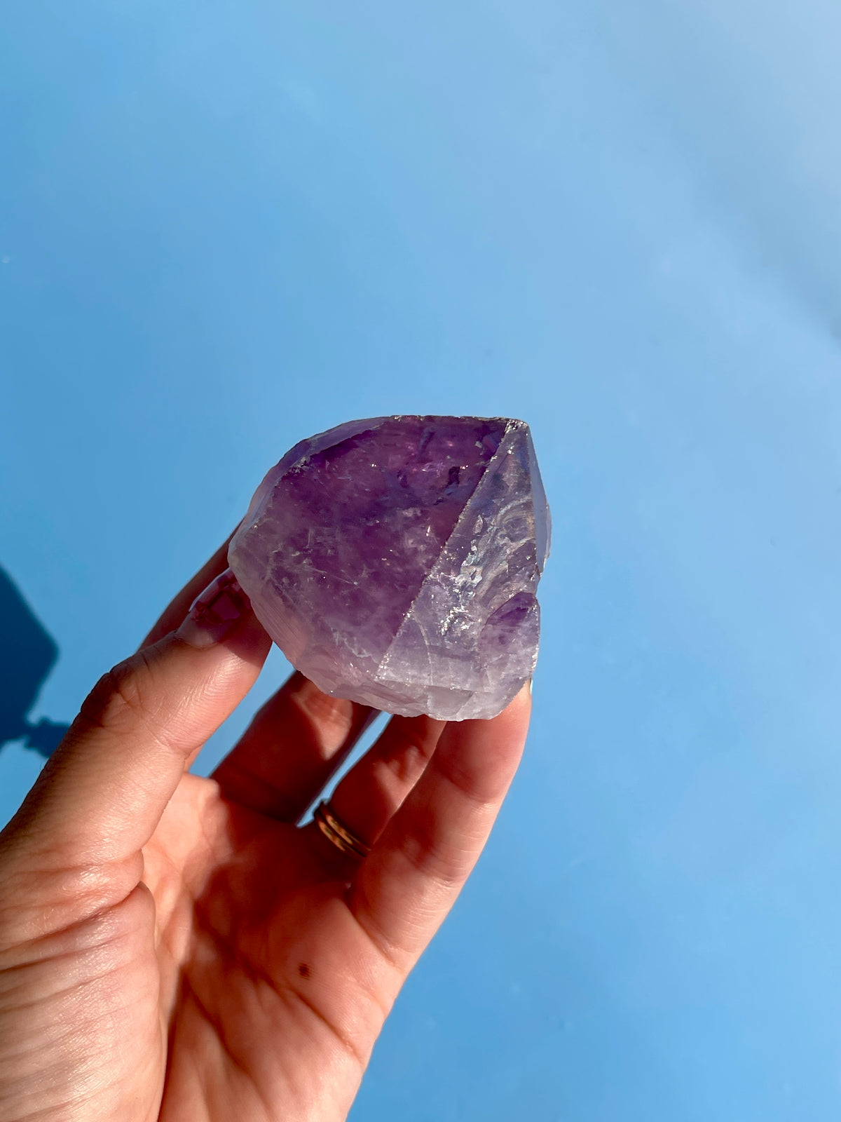 Amethyst Rough Points