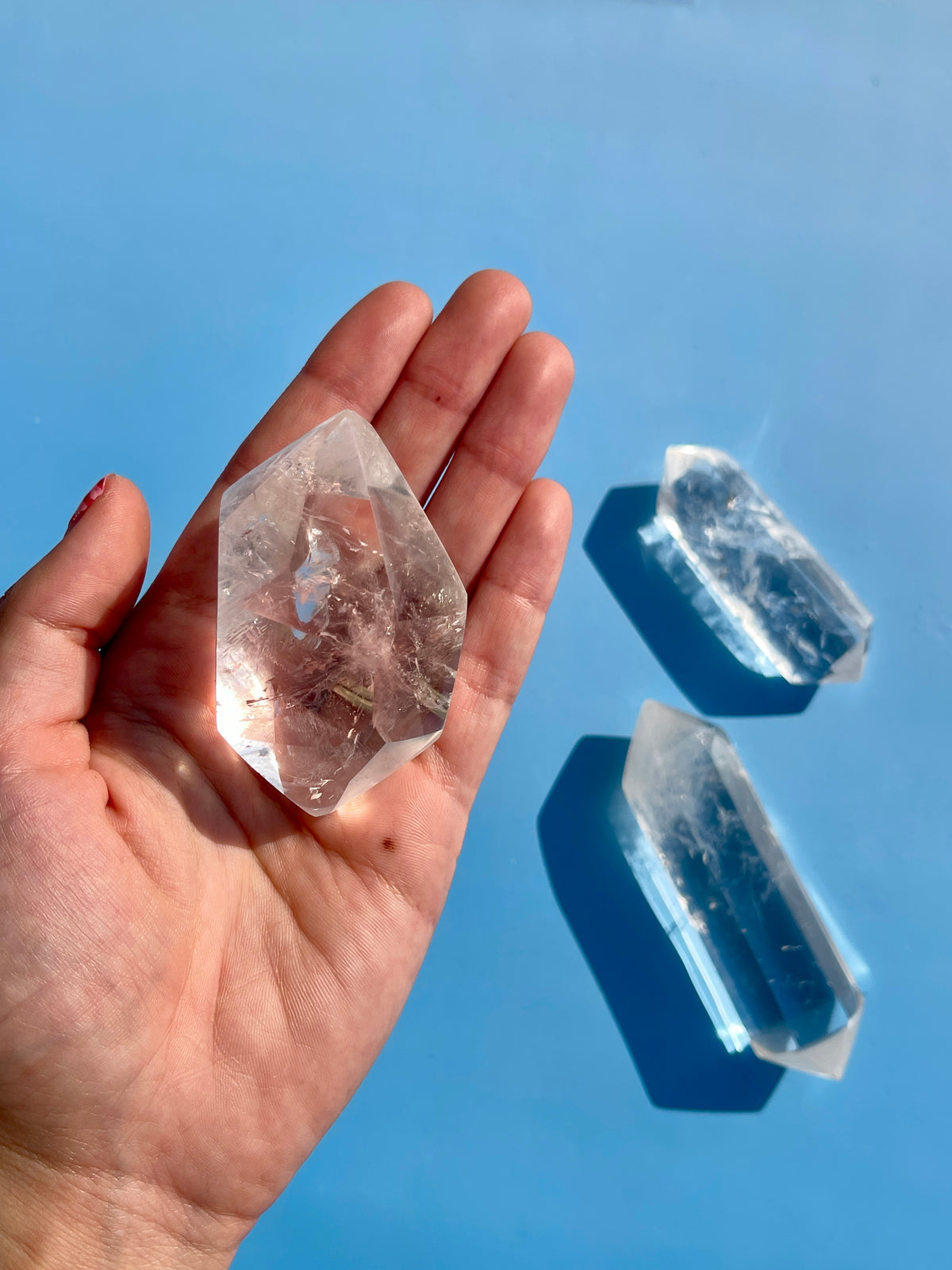 Clear Quartz Freeform Points