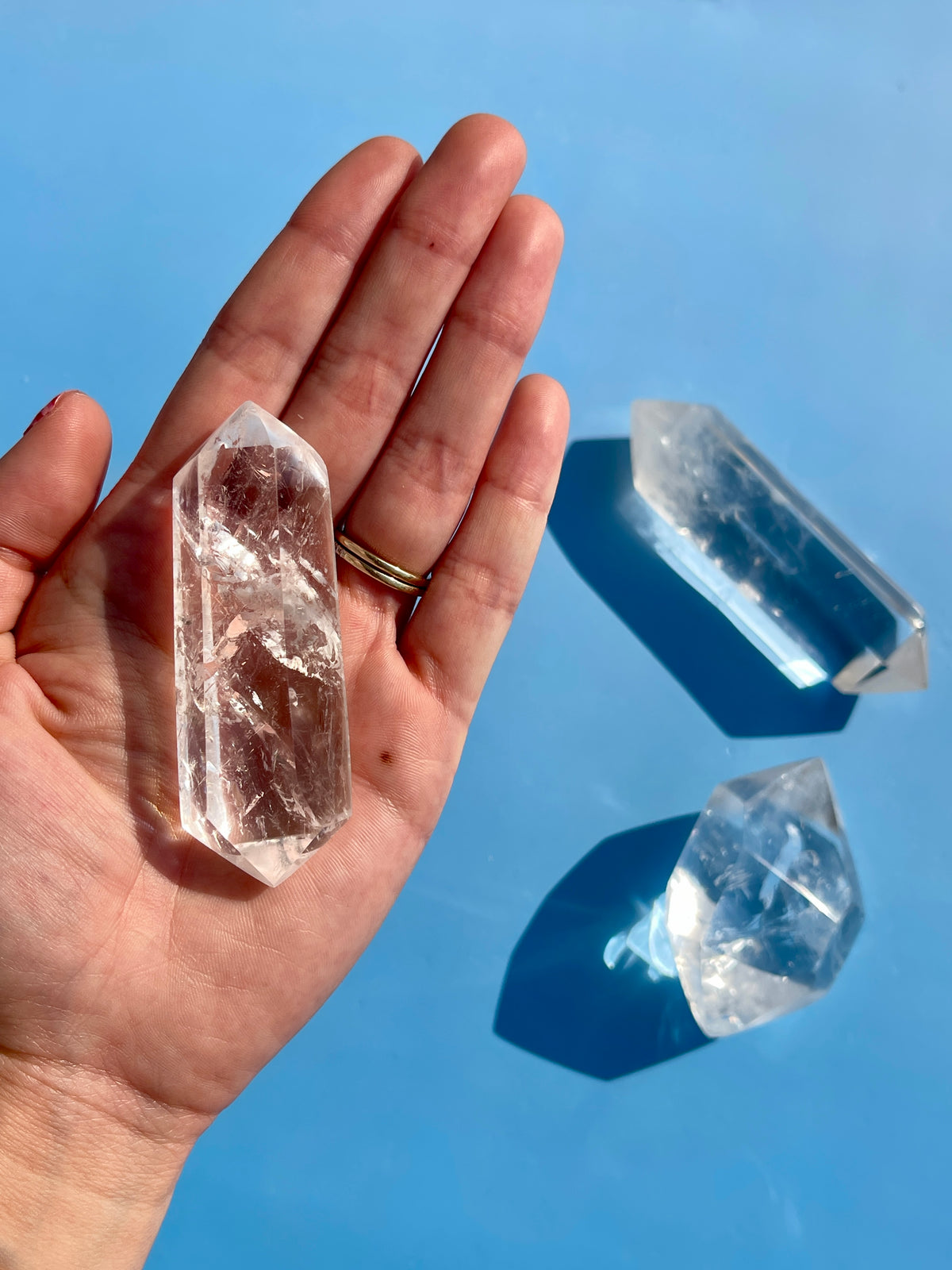 Clear Quartz Freeform Points